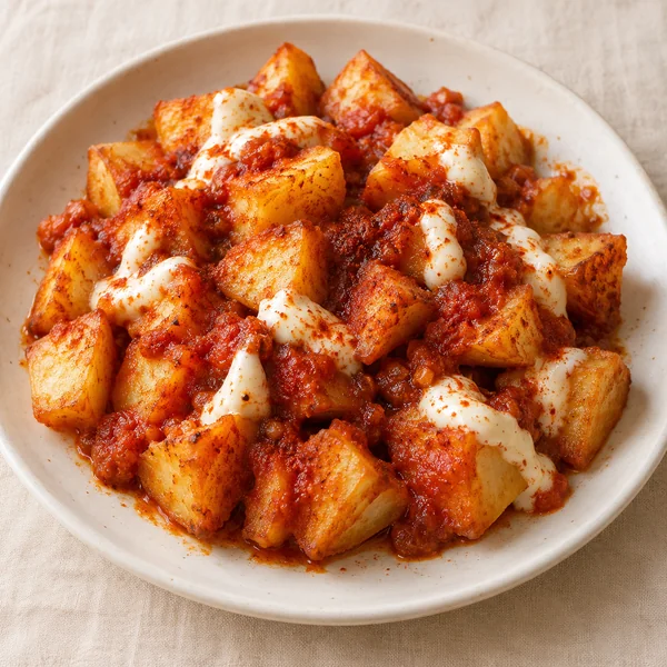 Illustration of Patatas Bravas