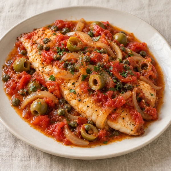 Illustration of Pescado a la Veracruzana