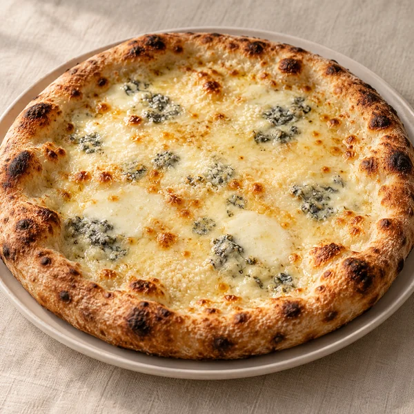 Illustration of Pizza Quattro Formaggi