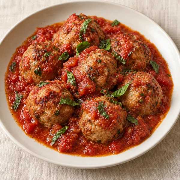 Illustration of Polpette al Sugo