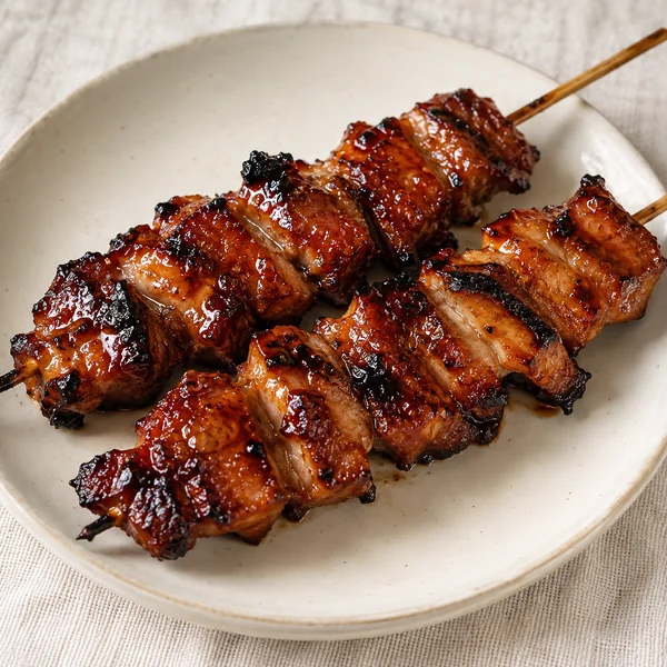 Illustration of Pork BBQ Skewers