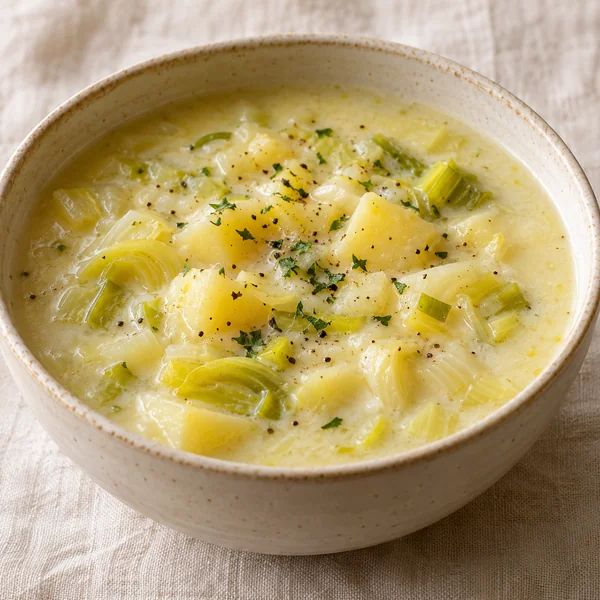 Illustration of Potato Leek Soup