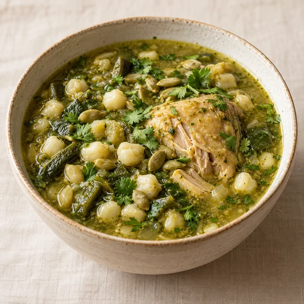 Illustration of Pozole Verde