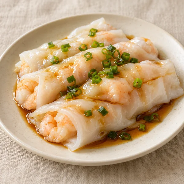 Illustration of Rice Noodle Rolls