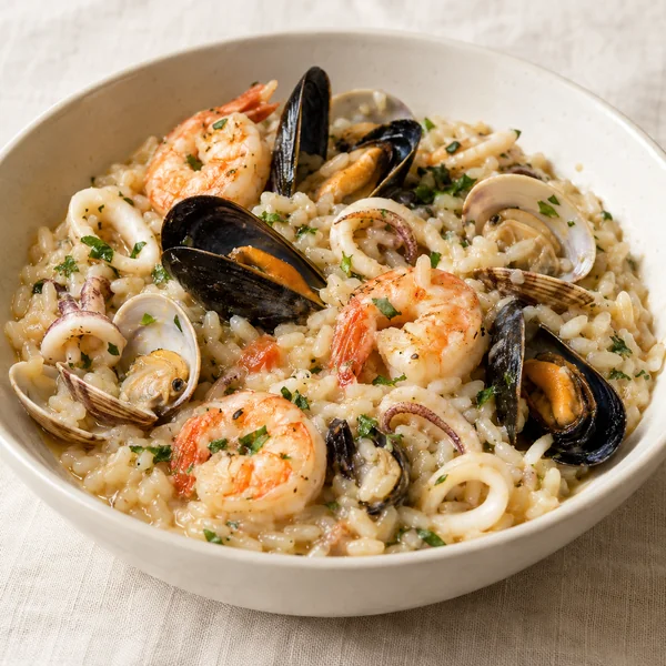 Illustration of Risotto ai Frutti di Mare