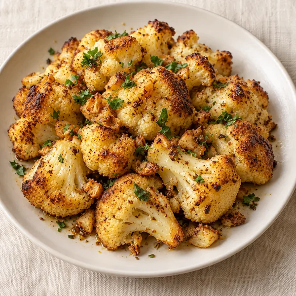 Illustration of Roasted Cauliflower