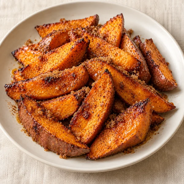 Illustration of Roasted Sweet Potatoes