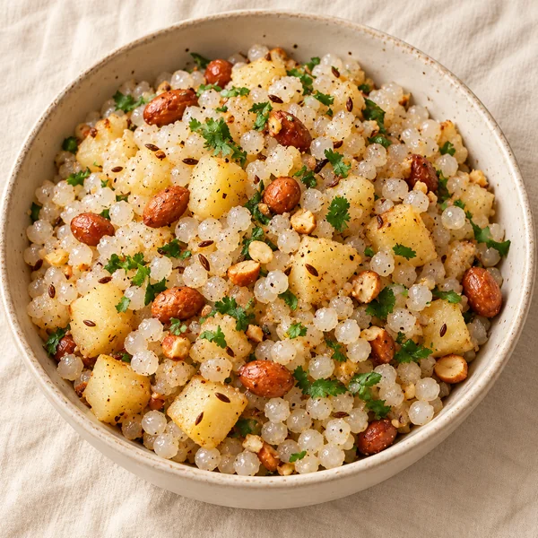 Illustration of Sabudana Khichdi