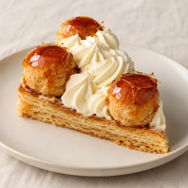 Illustration of Saint-Honore Cake