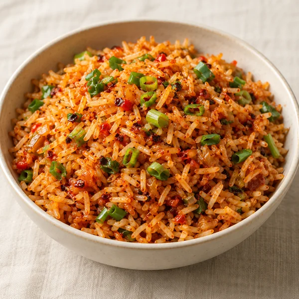 Illustration of Schezwan Fried Rice