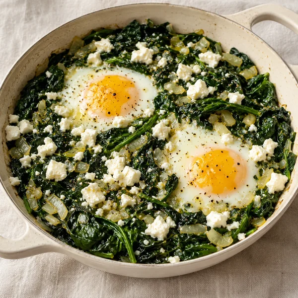 Illustration of Green Shakshuka