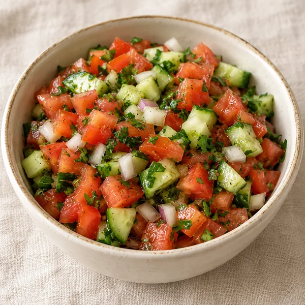 Illustration of Moroccan Tomato Salad