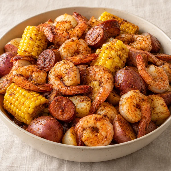 Illustration of Low Country Shrimp Boil