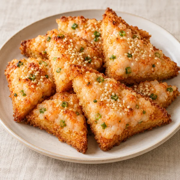 Illustration of Shrimp Toast