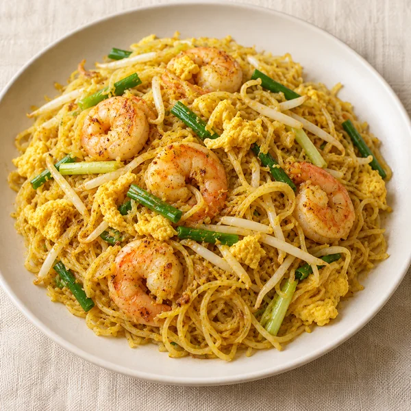 Illustration of Singapore Noodles