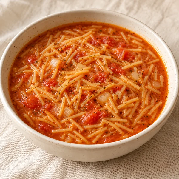 Illustration of Sopa de Fideo