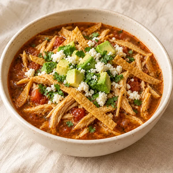 Illustration of Sopa de Tortilla