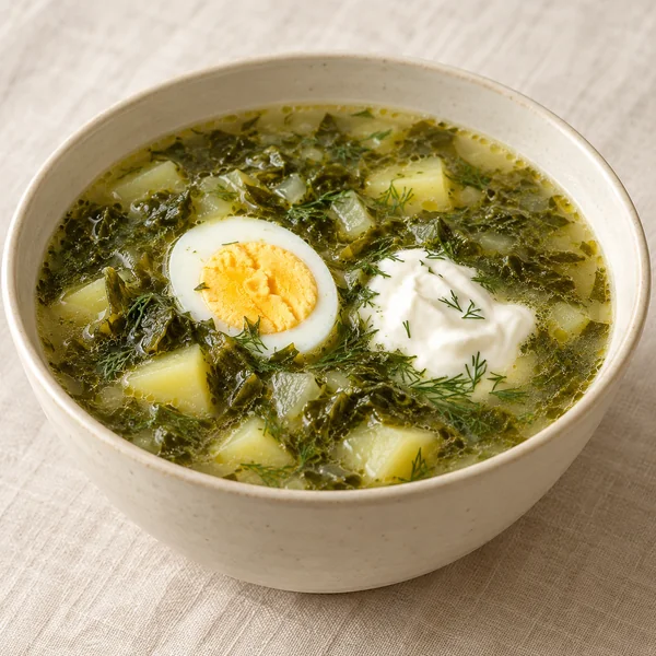 Illustration of Sorrel Soup