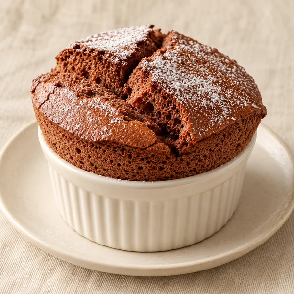 Illustration of Chocolate Souffle