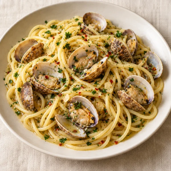 Illustration of Spaghetti alle Vongole