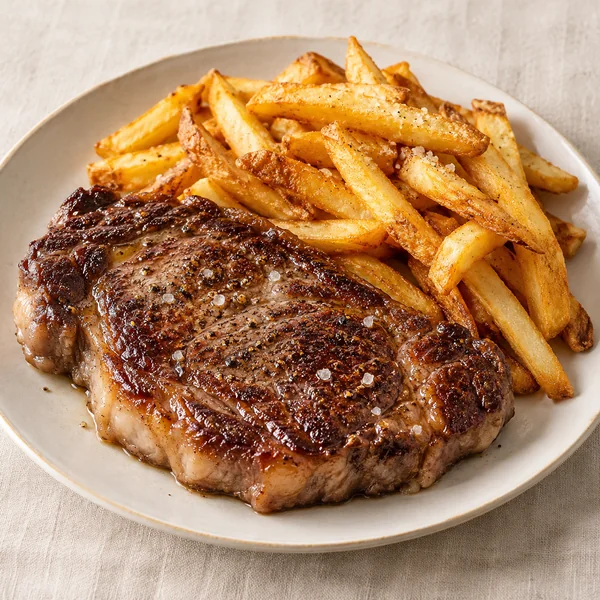 Illustration of Steak Frites