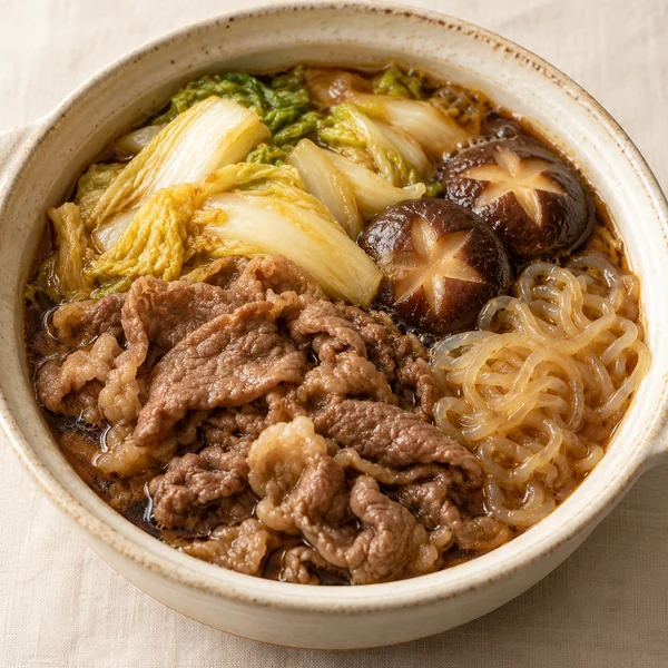 Illustration of Sukiyaki