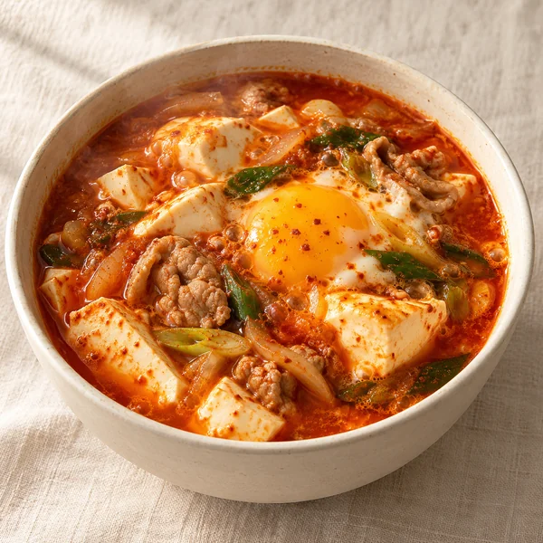 Illustration of Sundubu Jjigae