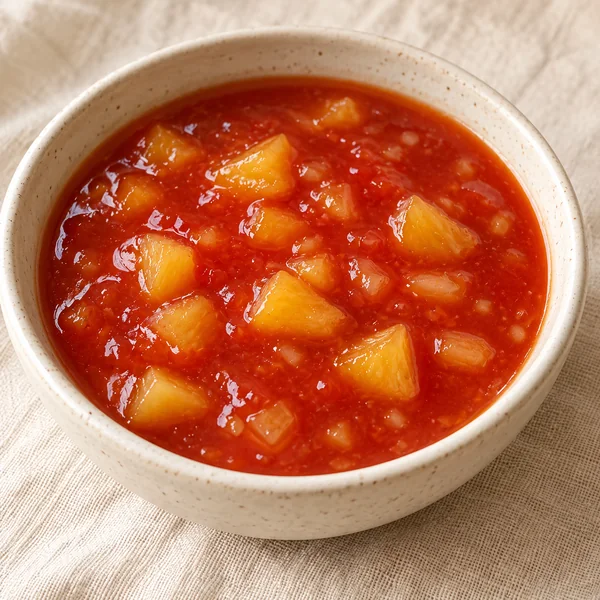 Illustration of Sweet and Sour Sauce