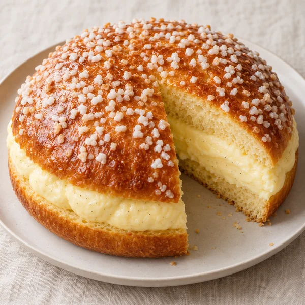 Illustration of Tarte Tropezienne