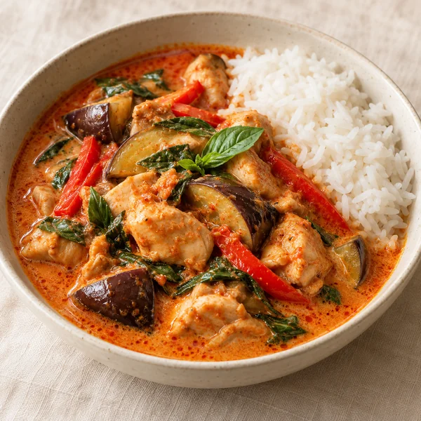 Illustration of Thai Red Curry