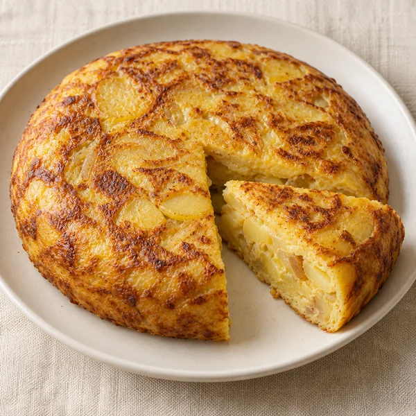 Illustration of Spanish Tortilla