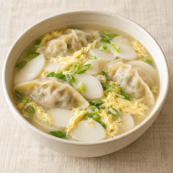 Illustration of Tteok Mandu Guk