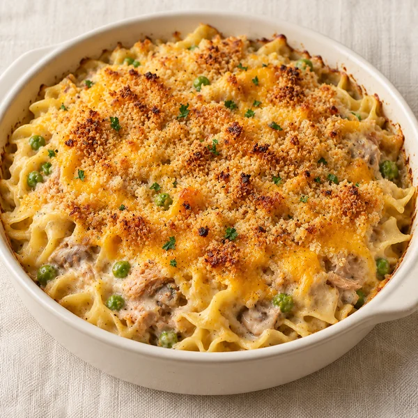 Illustration of Tuna Noodle Casserole