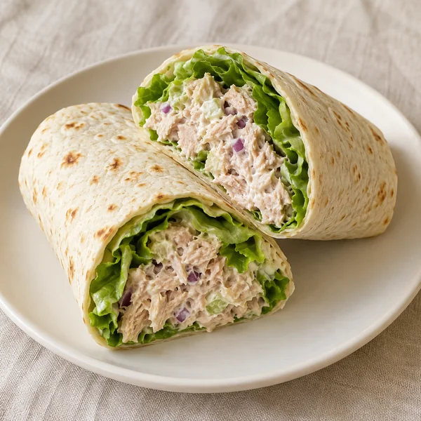 Illustration of Tuna Wrap