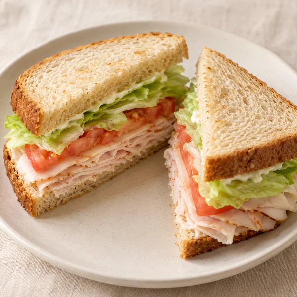 Illustration of Turkey Sandwich