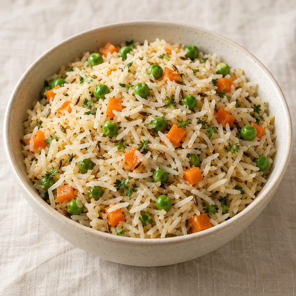 Illustration of Vegetable Pulao