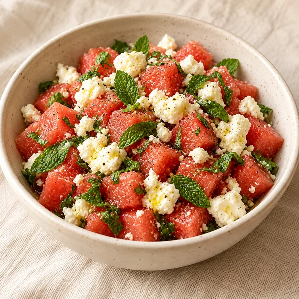 Illustration of Watermelon Feta Salad