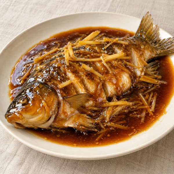 Illustration of West Lake Vinegar Fish