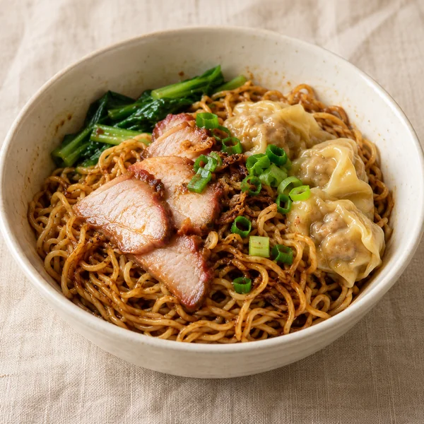 Illustration of Wonton Mee