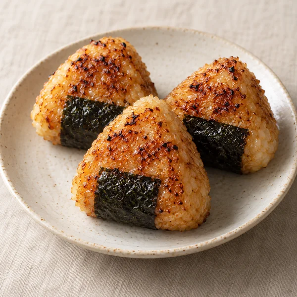 Illustration of Yaki Onigiri