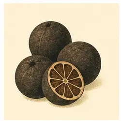 Dried Black Lime